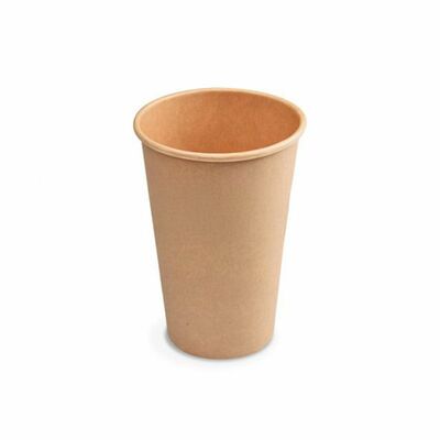 Papierový pohár kraft O80mm 330ml 0,3L/10oz WI76433, 50ks