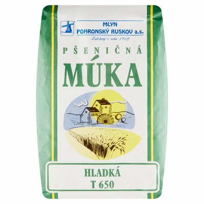 Múka pšeničná hladká T650 1kg Mlyn
