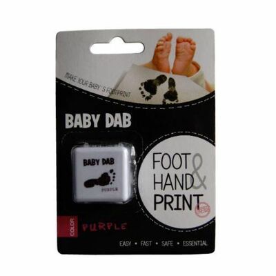 Baby dab Farba na detské odtlačky fialová