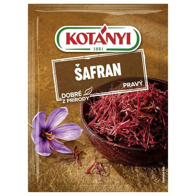 Korenie Šafran pravý 0,12g Kotányi