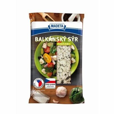 Syr Balkánsky tzatziky 115g Madeta