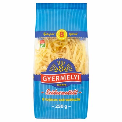 Cestoviny Rezance široké 250g Gyermelyi