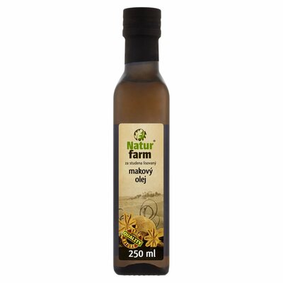 Olej makový 250ml Natur Farm