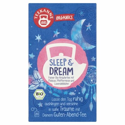 TEEKANNE Bio, Sleep &amp;amp; Dream, 20 vrecúšok, 34 g