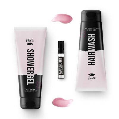 Angry Beards darčeková sada do sprchy Becky Blossom