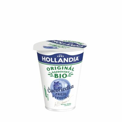 Jogurt BIO Gazdovský čučoriedka 180g Hollandia