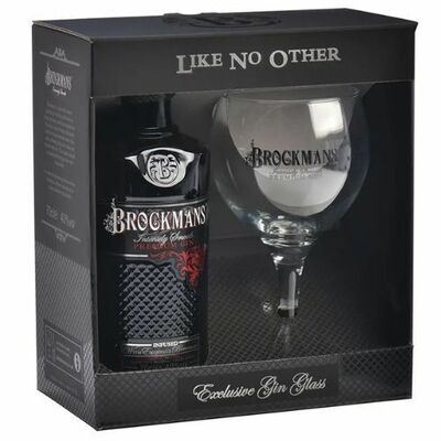 Brockmans Gin 40% 0,7l + 1 pohár GB