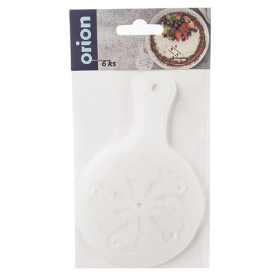 Orion Šablóna zdobiaca na kávu set 6ks
