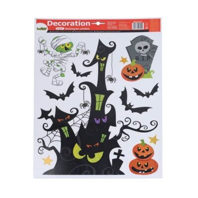 Wiky Okenná Dekorácia Halloween 41x29 cm