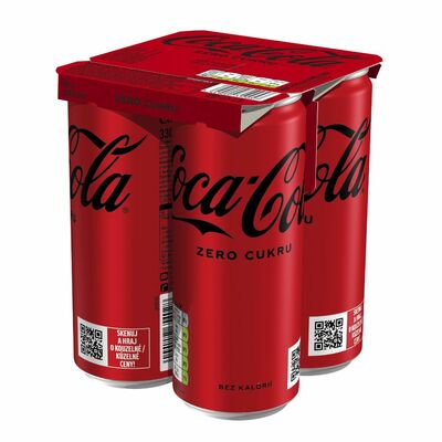 Coca Cola Zero 4x330ml *ZO