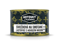 Sviečková bez laktózy 400g Hotovky z plechovky