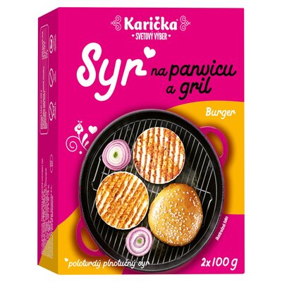 Syr na panvicu a gril typu Halloumi Burger 200g Karička