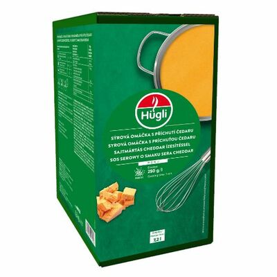Syrová omáčka s príchuťou čedaru 1,8kg Hügli