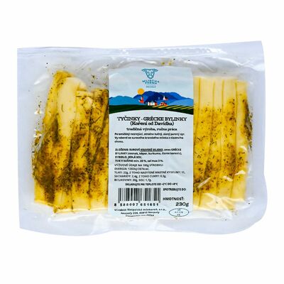 Mliečna farma Tyčinky Grécke Bylinky 230g