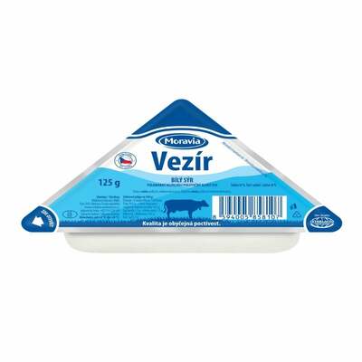 Syr Vezír biely nezrejúci 125g Moravia VÝPREDAJ