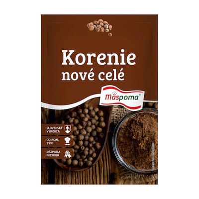 Korenie Nové celé korenie 15g Mäspoma