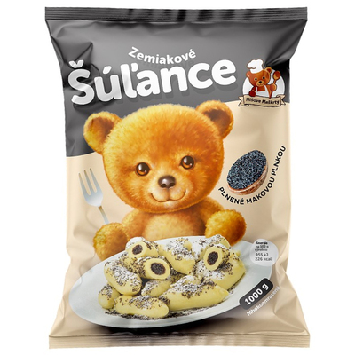 Mrazené Šúlance makové 1kg Mišove maškrty