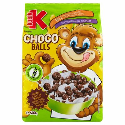 Kubík cereálie Choco Balls 500g