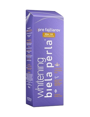 Biela Perla pasta pre fajčiarov 75 ml
