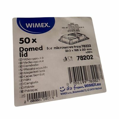 Viečko priehľadné pre menu misu WI78202,50ks