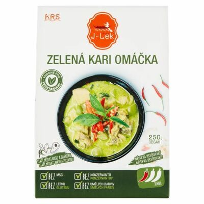 Kari omáčka zelená 250g J-Lek