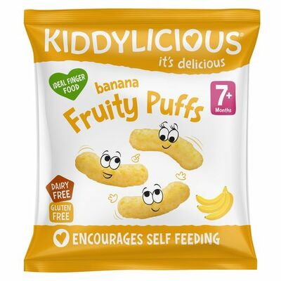 Kiddylicious chrumky banánové 10g