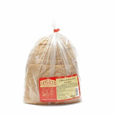 Chlieb kváskový biely krájaný balený EGRI 450g