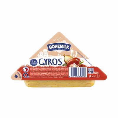 Syr Gyros biely 125g Bohemilk
