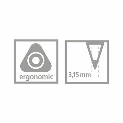 Stabilo Ceruzka Easy graph R HB petrolejová