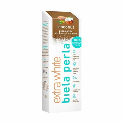 Biela Perla pasta Coconut 75 ml