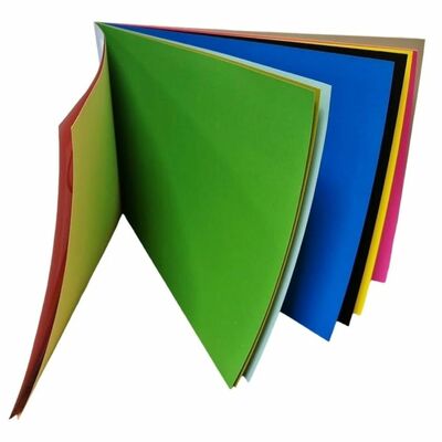 Papier farebný lepiaci A4, 10 listov