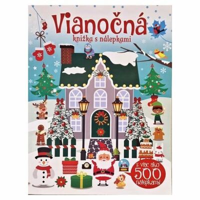 Vianočná knižka s viac ako 500 nálepkami