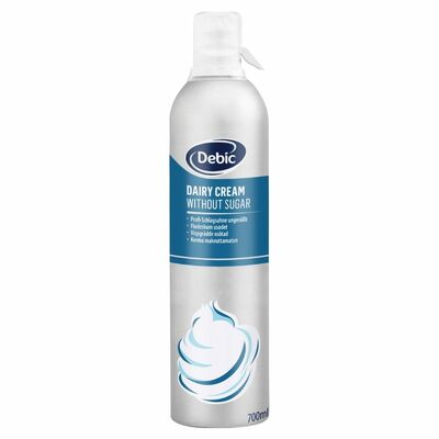 Šľahačka v spreji nesladená 700ml Debic