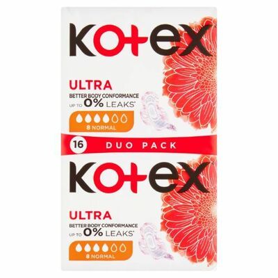 Kotex Ultra Normal hyg.vložky 16ks