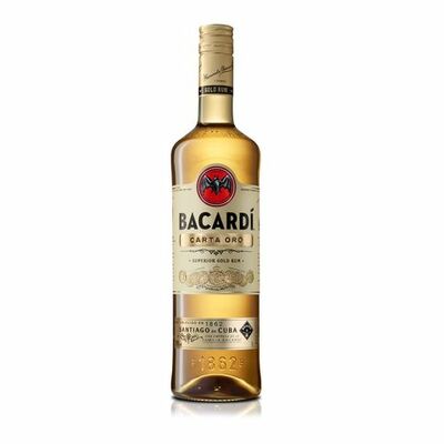 Bacardi Rum Carta Oro Rum 37,5% 1,0 l