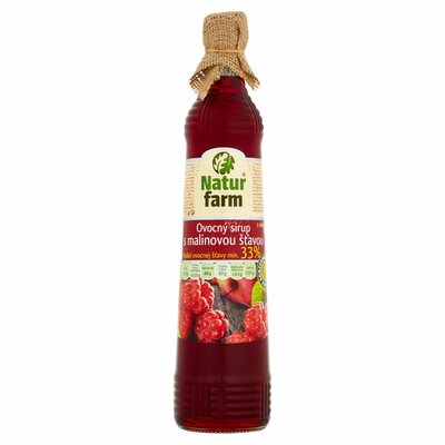 Sirup Malinový 700ml Natur Farm