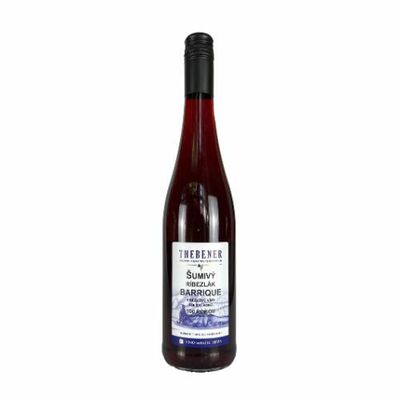 Víno šumivé o. Ríbezlák barrique Thebener 0,75l