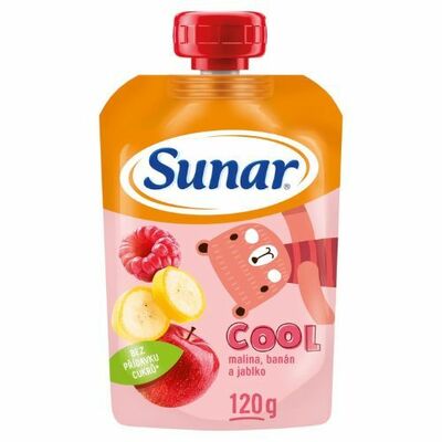 Sunar Cool kapsička Malina, Banán, Jablko 120g