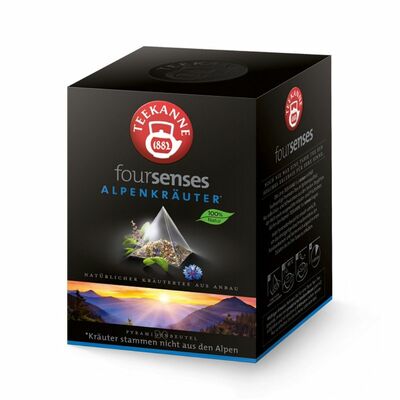 Teekanne Foursenses Alpenkräuter 40g
