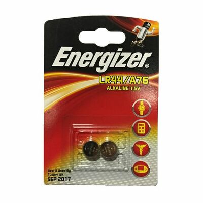 Batéria gombik. A76/LR44/V13GA Alk 2ks Energizer