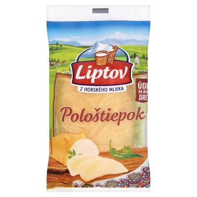 Syr Pološtiepok údený blok 180g Liptov
