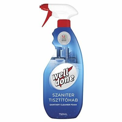 Well Done Sanitárna čistiaca pena 750ml