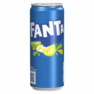Fanta Shokata (citron &amp;amp; baza) 330ml *ZO