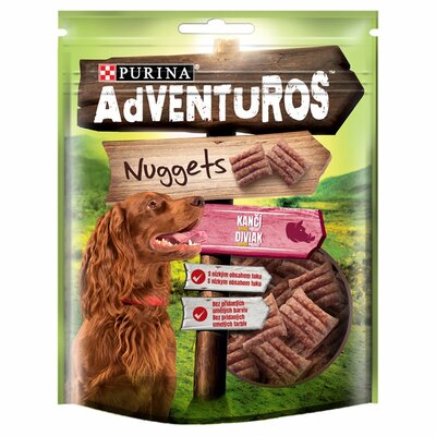 Adventuros Nuggets s príchuťou diviaka 90 g