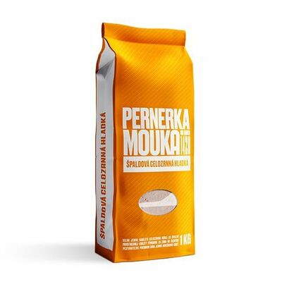 Múka pšeničná špaldová celozrnná 1kg Pernerka