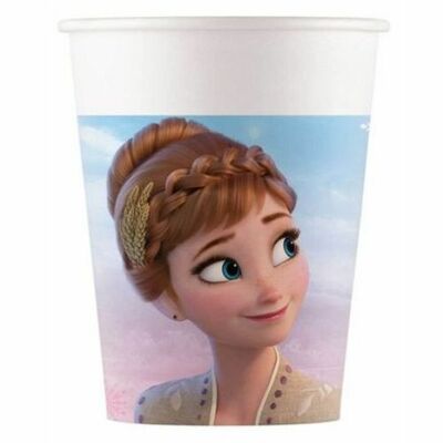 Papierové poháre Frozen 200ml, 8ks