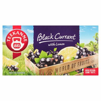 TEEKANNE Black Currant&amp;amp;Lemon, World of Fruits 50 g