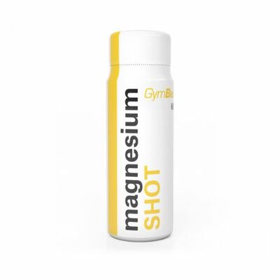 Magnesium Shot citrón 60ml GymBeam