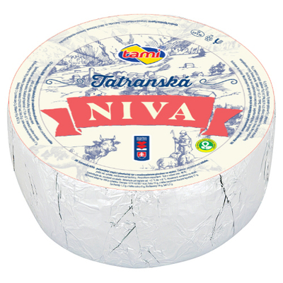 Syr Niva s modrozelenou plesňou cca 2,6kg Tami