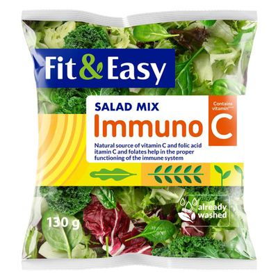 Šalát mix Fit&amp;Easy Immuno C 130g